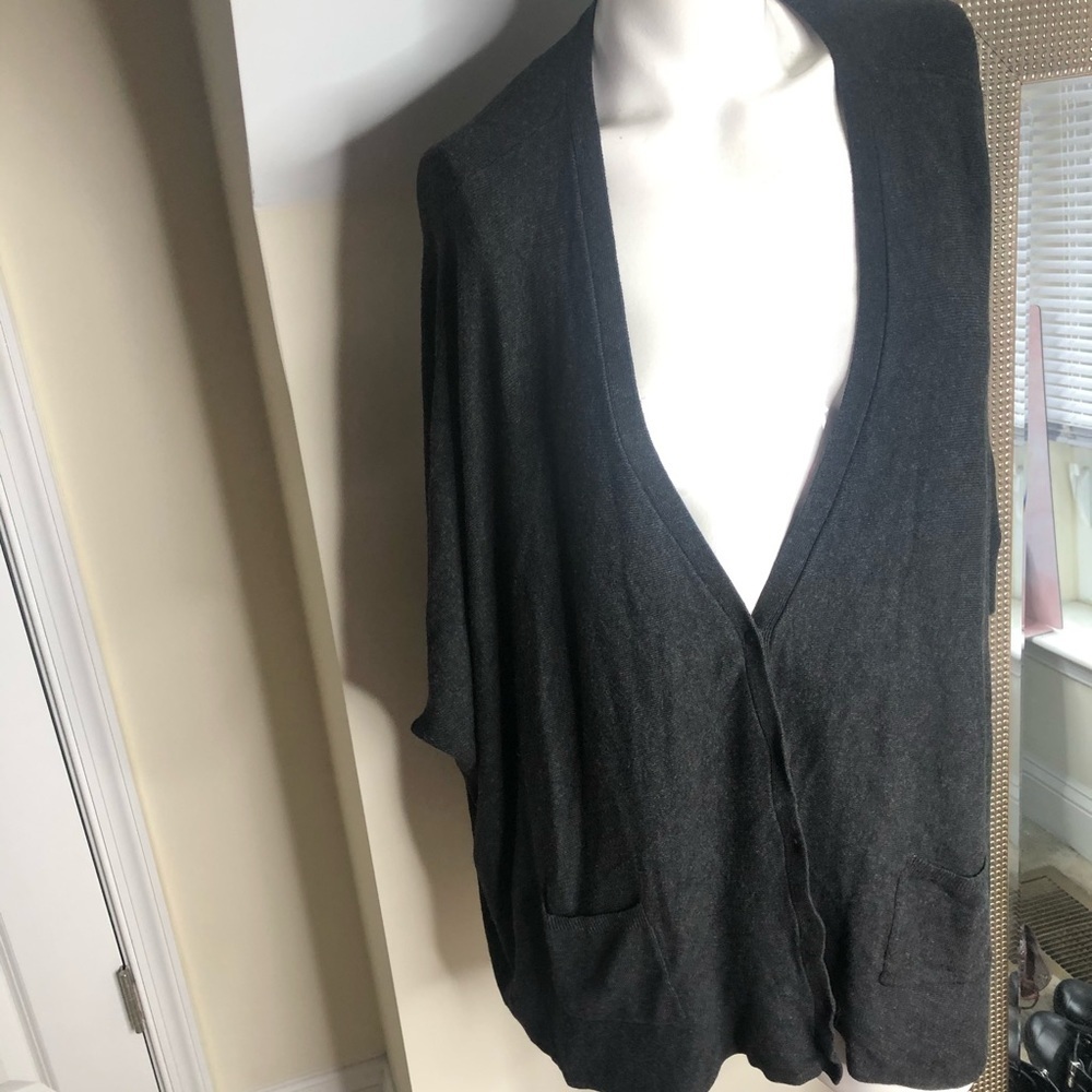 Eileen Fisher Boxy Gray Charcoal